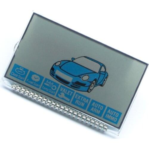 B9 lcd display for russian version starline B9 lcd remote two way car remote controller free shipping