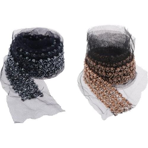 1 Roll Sewing Tulle Lace Trim For Costume Bag Hat Skirt Dress DIY Crafts
