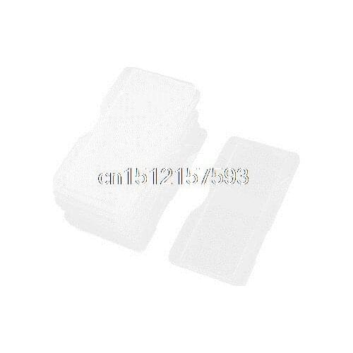 10 Pcs Laboratory Lab Microscope Glass Slides Plastic Storage Box