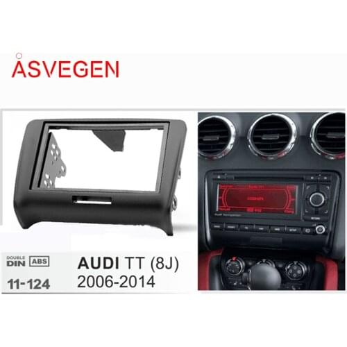 Car Fascia Frame For AUDI TT Car dvd Fascias Frame Audio Fitting Adaptor Facia Panel Dashboard