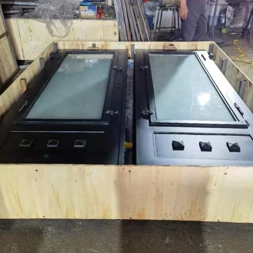 Iron and glass front door black wrought iron doors