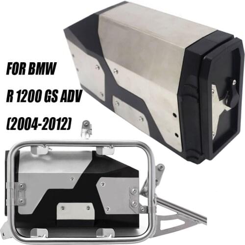 For BMW r1250gs r1200gs lc / adv Adventure 2002 2008 2018 BMW r 1200 gs left bracket aluminum toolbox storage box storage