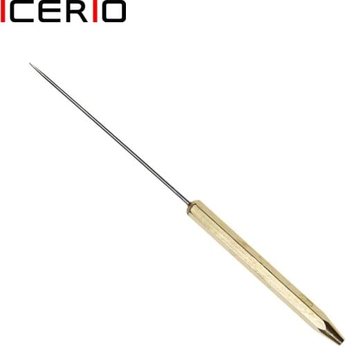 ICERIO Fly Tying Tools Hexagonal Brass Handle Bodkin Dubbing Needle