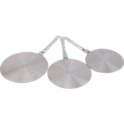 Laminated Steel Induction Cooker Thermal Board Is The Best Stove Kitchen Tool Long Heat-Resistant Handle Makes It Easy To Use