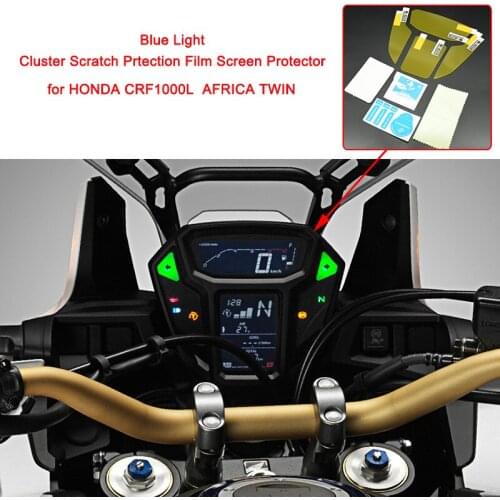 MTCLUB For Honda CRF1000L Africa Twin CRF Motorcycle Speedometer Cluster Scratch Protection Film Screen Protector Blue Light