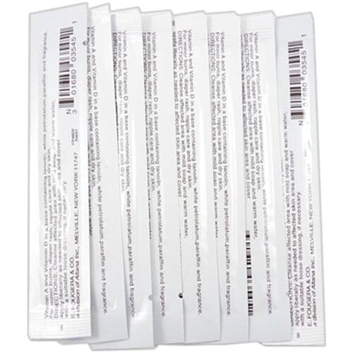 New 100 Pcs/ Bag Tattoo Recovery Cream Vitamin A+Vitamin D Ointment Top Repairing Cream Tattoo Supplies SCI88