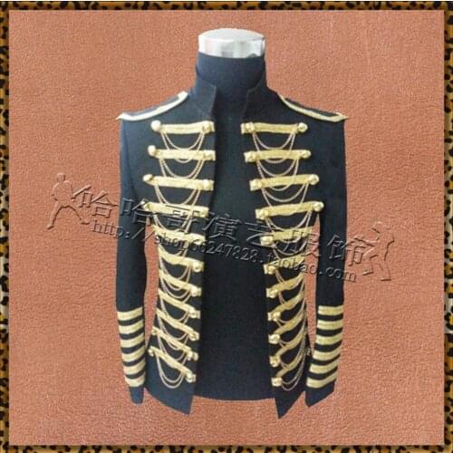 S-3xl Men Plus Size Jacket Blazer Performance Men Ds Dress Singer Stage Ds Nightclub Singer Suit Costume