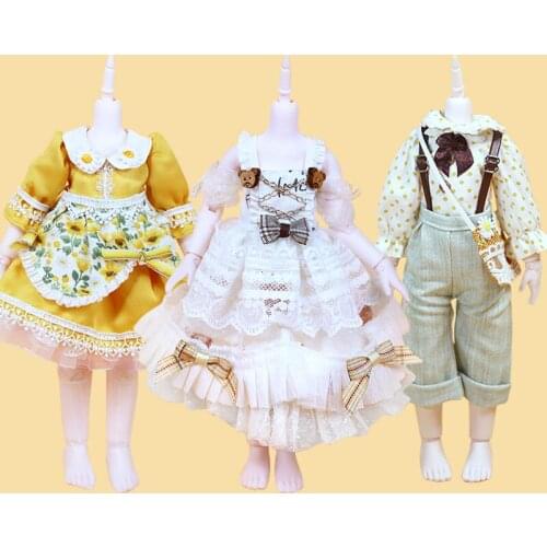 ICY DBS Outfits for 1/6 BJD dress Little Angel uniform clothes DREAM FAIRY DOLL girls SD clothes anime girls gift