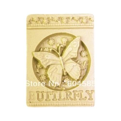 Butterfly S0107 Craft Art Silicone Soap mold Craft Molds DIY Handmade soap molds