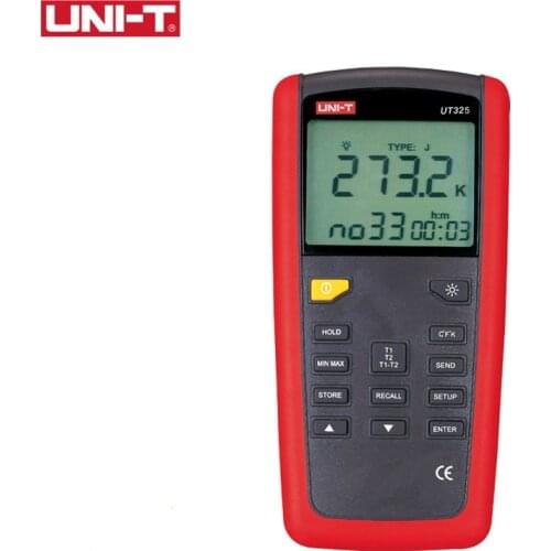 UNI-T UT325 Contact Type Termometers Range -200~1375 USB Interface Industrial Temperature Test Selection Type K.J.T.E.R.S.N