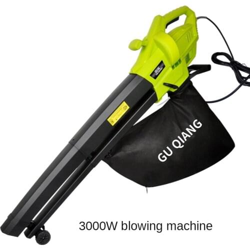 Electric Blower Tree Leaf Pulverizer Outdoor Garden Tools Blow Suction Machine High Power Blowing And Suction Machine 220V 3000W
