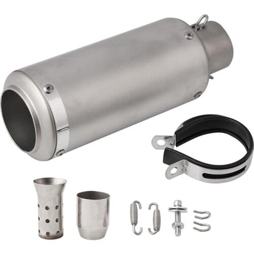 51mm Stainless Steel Motorcycle Exhaust Muffler Pipe Accessories for Kawasaki 24.8 x 6 x 6cm