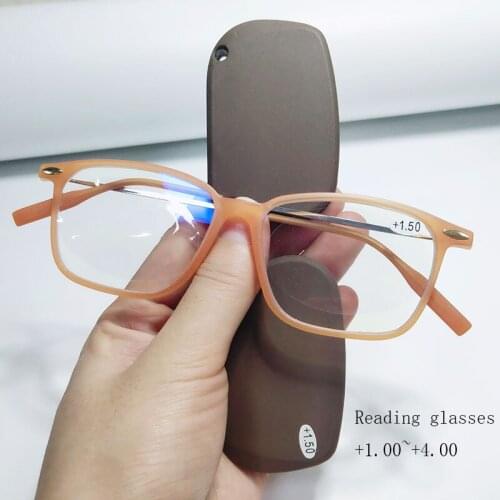Full Frame Foldin Womens And Mens Reading Glasses With Case