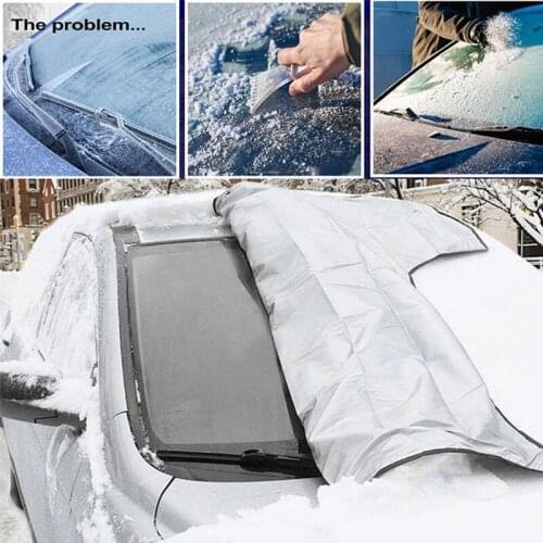 Winter Car Magnetic Snow Shield Universal Automobile Windshield Protective Cover Anti-snow Anti-frost Sun Protection Sunshade