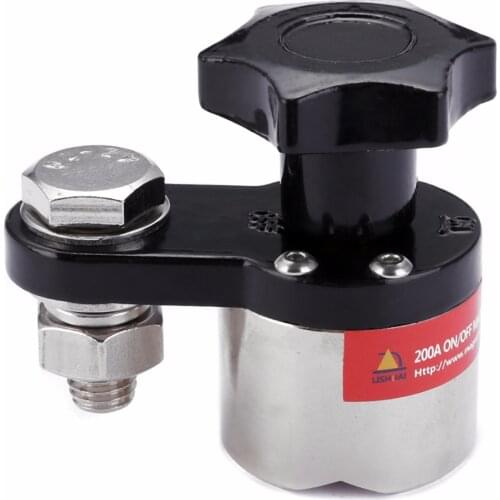 1pc 200A Magnetic Welding Ground Clamp Holder 30kg Force High Hardness Fixed Connector Clamp 64x36x60mm