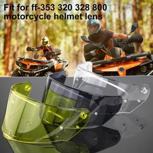 40%Dropshipping!Helmet Lens Anti-ultraviolet Sun Protection Full Face Waterproof Motorcycle Helmet Glass for FF-353 320 328 800