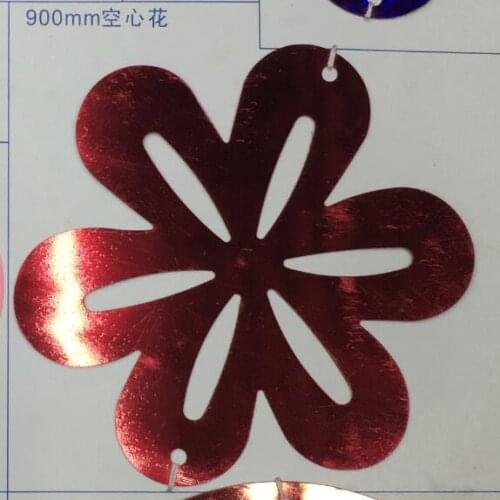 500g 90mm Big Flower Loose Large Sequins Sewing Crafts Customized Make Specially Confetti Spangles