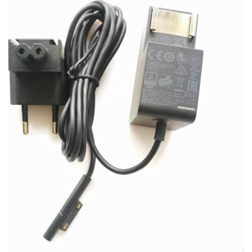 Used EU/AU/US 15V 1.6A 24W Charger for Microsoft Surface GO pro4 M3 Portable 1824 1736 Power AC Adapter supply