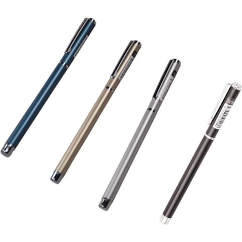 YMZ metal shell aluminum pole gel pen 0.5 business office signature pen water pen high-end business office gift signature pen
