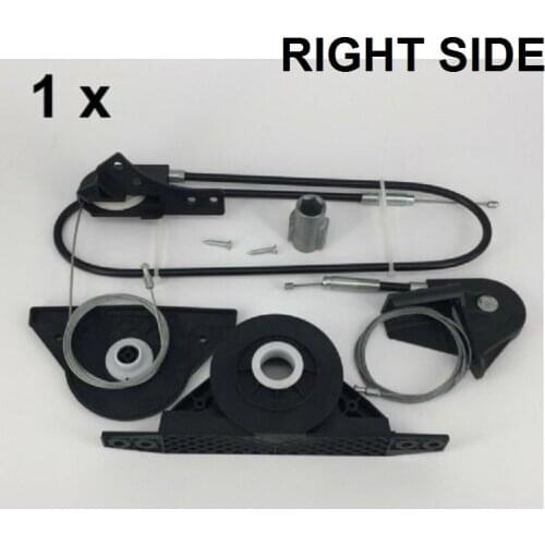 JIERUI FOR VW T5 TRANSPORTER Multivan Caravelle ELECTRIC SLIDING DOOR REPAIR CABLE KIT RIGHT SIDE NEW Onwards 03