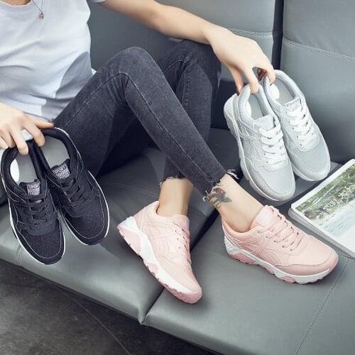 Women Shoes Sneaker Help Tie Low All Match Students Running Shoes Woman Flat Net Breathable Comfortable Shoes Jogging GYM shoes