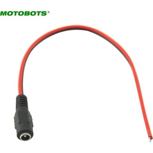 MOTOBOTS 1PC 5.5mm/2.1mm Male DC Adapter Coaxial/Concentric/Barrel/Tip Power Connector cable wire #AM4163