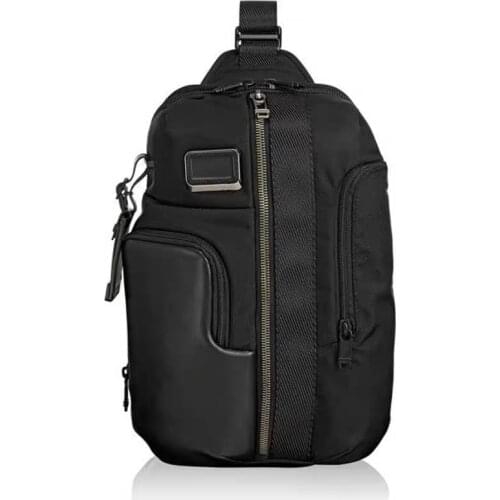 Mens New ballistic nylon mens business casual sling bag single shoulder chest bag for Tablet PC