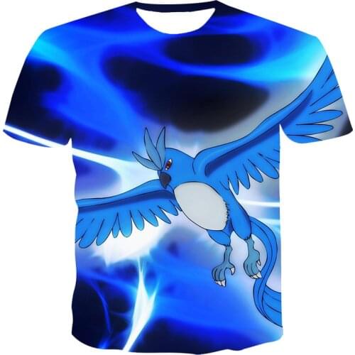 2021 New 3d Printed Round Neck T Shirt, Bird, Eagle, Casual Fashion, Street Hip Hop Mens Xxs-6xl