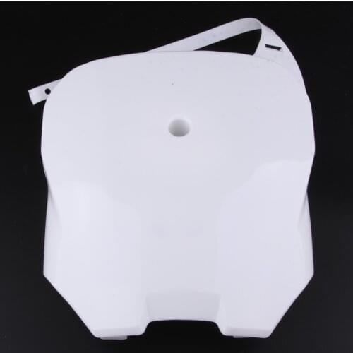 New White Front Number Plate for Honda CRF 70 CRF100 CRF80 CRF 70 80 100 Motor Parts devant la plaque Numero de la placa frontal