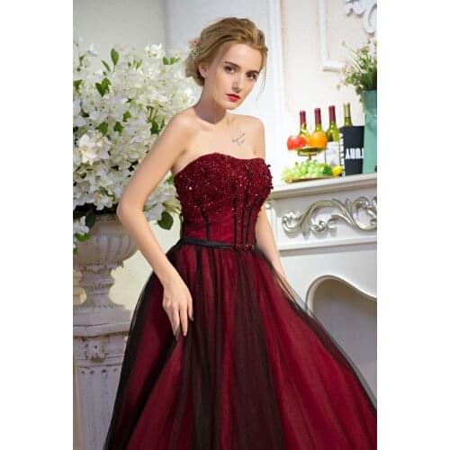 Black veil wine red luxury beading long dress ball gown Renaissance Gown queen Victorian/Marie Antoinette Belle