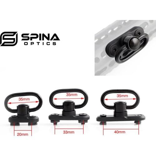 M-lok Sling Swivel Stud Mount Adapter For M Lok Rail Quick Release QD Sling Swivel Adapter Rail Mount Tool Kit Hunting Accessori