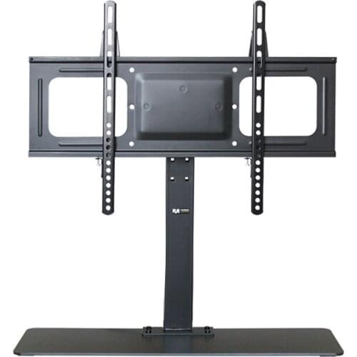 MODIAN Universal Swivel TV Stand / Base - Table Top TV Stand for LCD LED TVs - Height Adjustable TV Mount Stand