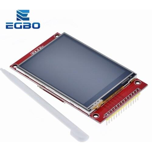 1PCS EGBO J34 F85 240x320 2.8" SPI TFT LCD Touch Panel Serial Port Module with PCB ILI9341 5V/3.3V 2.8 TFT With touch