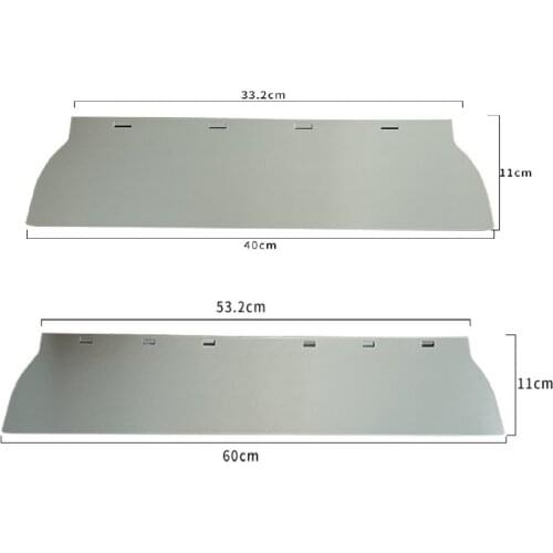 40/60cm Drywall Smoothing Spatula Blade Stainless Steel Putty Knife Wall Painting Skimming Plastering Tools