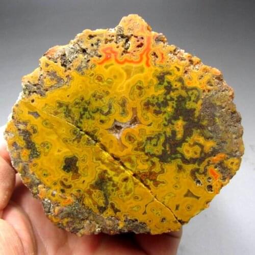 587g Rough Unpolished Xuanhua Moss Achat Agate - crystals and stones healing Mineral specimen Home Decor feng shui L027