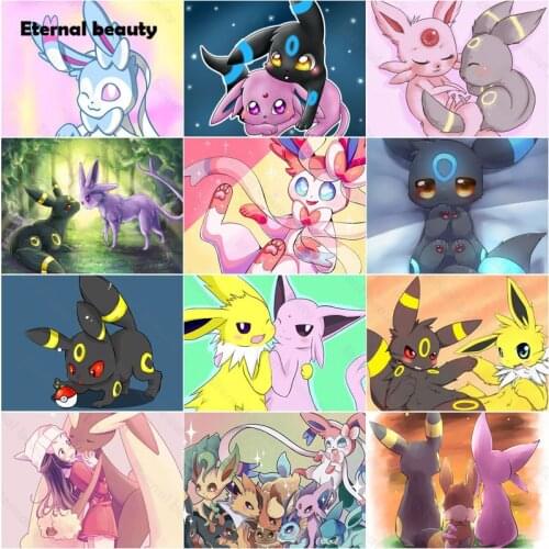 Diamond Painting Anime Art Lovely Eighth Generation Ibrahimovic Home Decoration Mosaic Paintings Full Diamond Embroidery Artwork