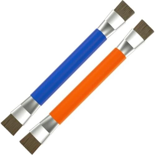 Anti-static Brush Double Head Brush for Cleaning Repair Work Safe For Mobile Phone Tablet Motherboard PCB BGA IC Dust Clean Tool