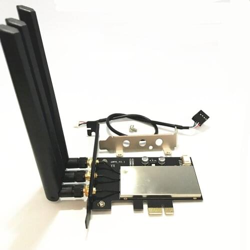 Free Shipping for Broadcom BCM94360CS BCM94360CSAX 802.11AC 867Mbps WiFi+Bluetooth 4.0 PC Desktop WLAN Card for Mac OS