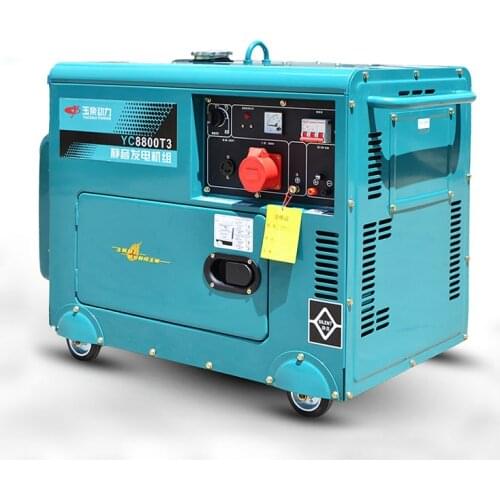 10kw 30kva diesel generator price 3 phase silent motor