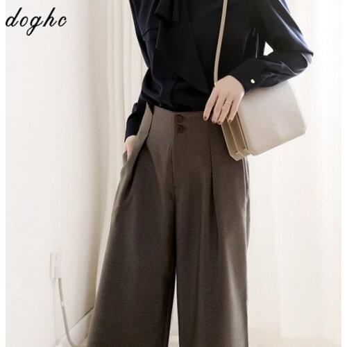 DOGHC Women's Straight Trousers