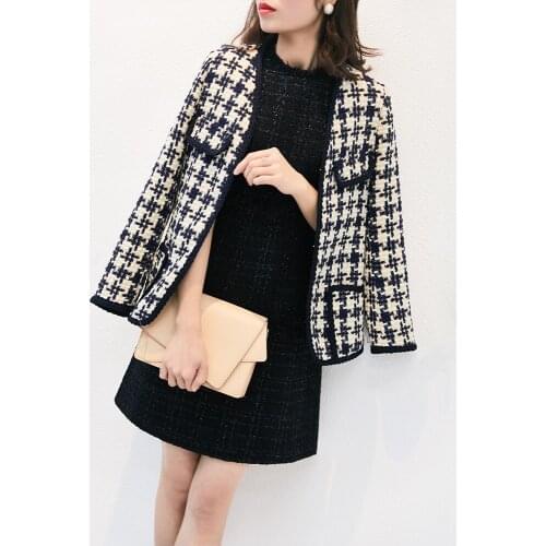 Guesod Women's Tweed Blazers