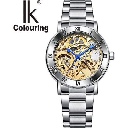 IK colouring Ladies Gold Watch