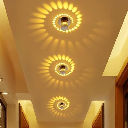 Creative Lamp Small LED Ceiling Light For Art Gallery Decoration Front Balcony Lamp Porch Light Corridors Light Fixture