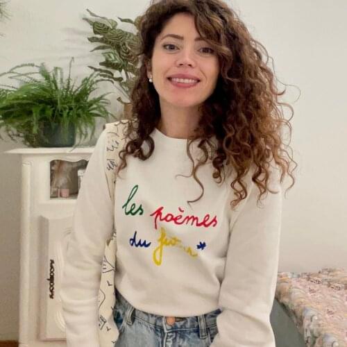 Женские толстовки с принтом La melancolie China At AliExpress