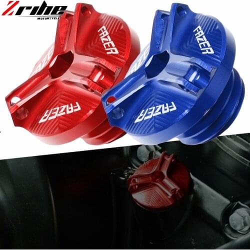 For Yamaha FZ1/Fazer 2006 2007 2008 2009 2010 2011 2012-2015 Motorcycle Engine Oil Filter Cup Plug Cover Screw motor accessories