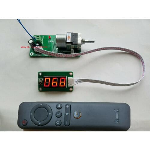 ALPS Motor Potentiometer Remote Volume Control Board With Display