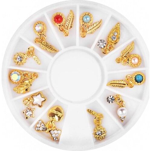 NAMURITER Pearls For Nail Design