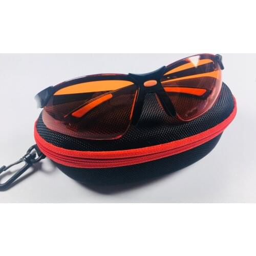 1-20Pis Anti-Fatigue Dental Lab Orange Goggles Block LED UV Blue Lights Professional Light Curing Glasses Protect Patient Eye