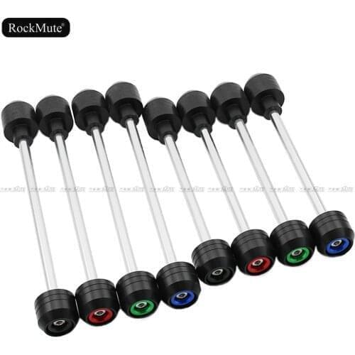 Front/Rear Axle Wheel Fork Sliders Crash Protector For BMW S1000RR 15-18, S1000R 14-18, S1000XR 15-19 Motorcycle Fall Protection