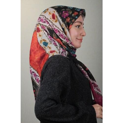 POLOİST LINEN FLAMLI SCARF DESEN-332 - RENK-12